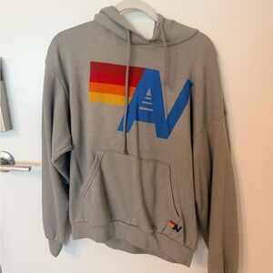 Aviator Nation logo pullover hoodie